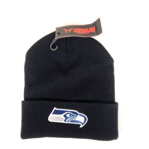 NEW Heemang Seattle Seahawks Acrylic Beanie Skully Hat One Size